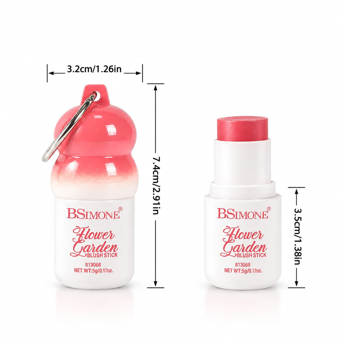 BSIMONE Flower Garden Blush Stick, 5g