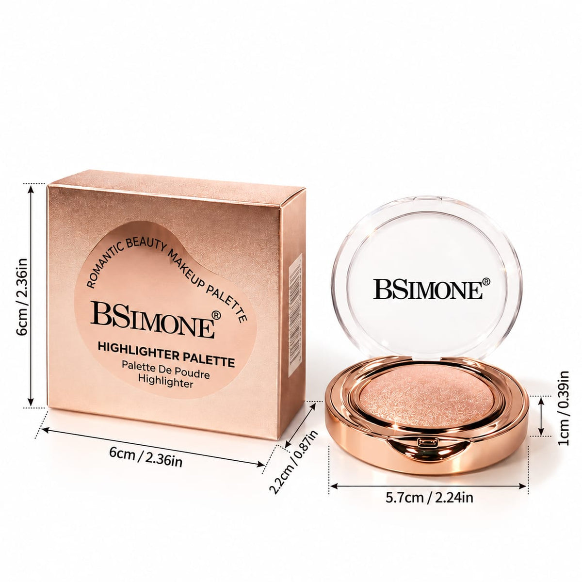 BSIMONE Shimmer Eyeshadow Highlighter