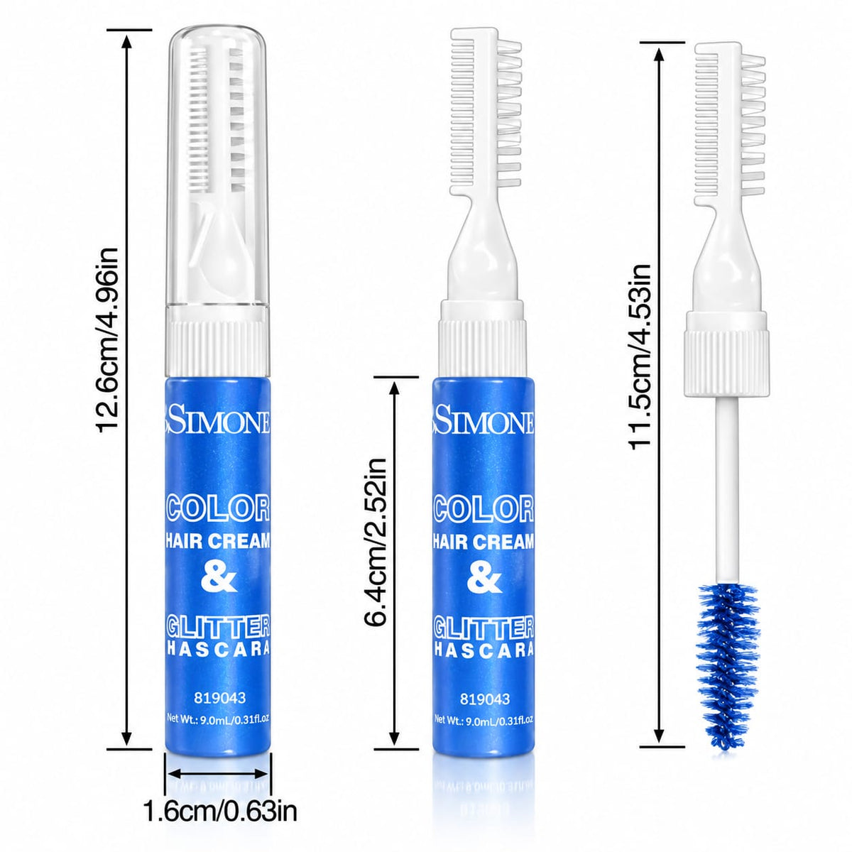 BSIMONE Glitter Mascara for Hair and Lashes