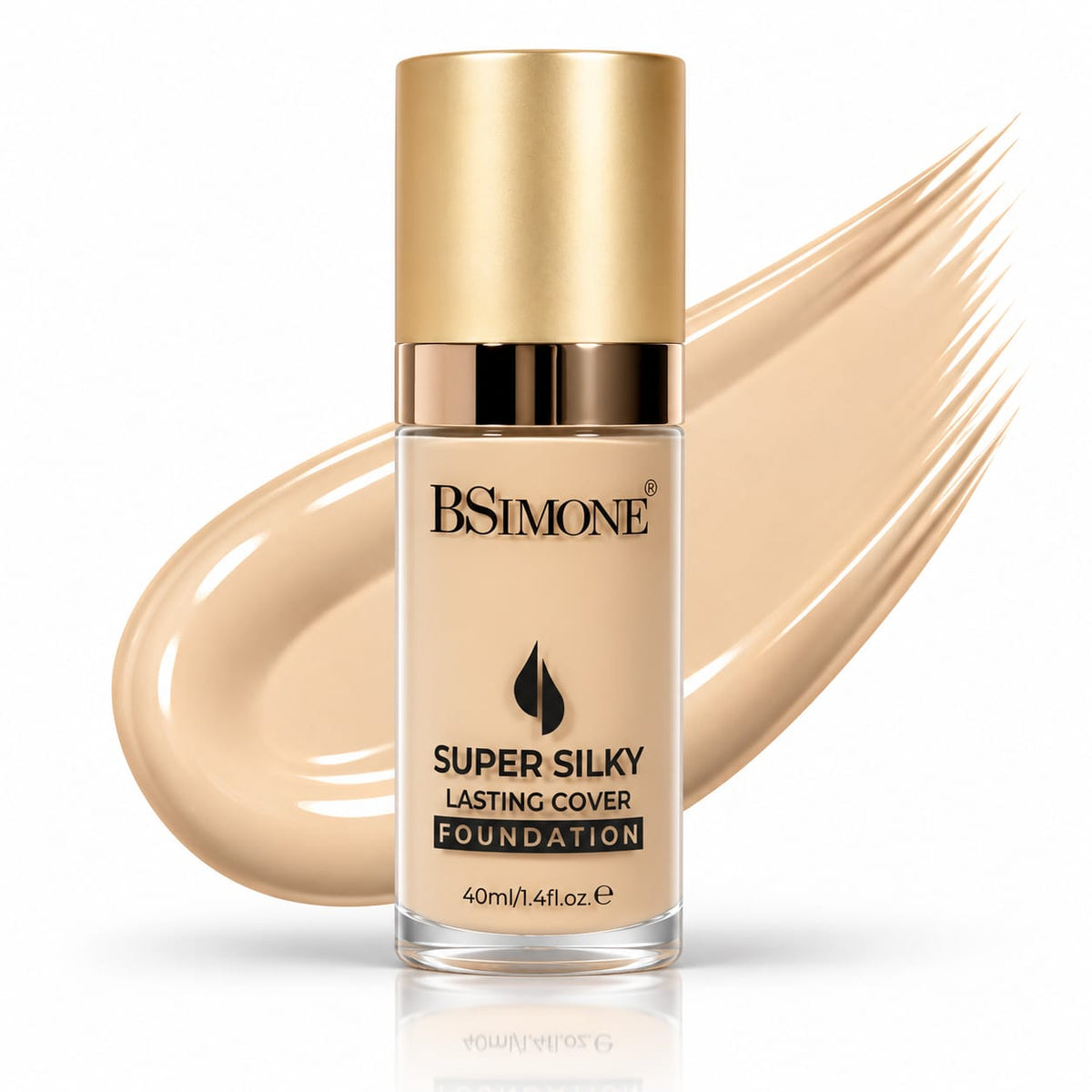 BSIMONE Super Silky Lasting Cover Foundation 40ml