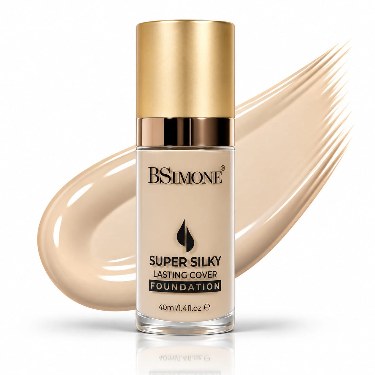BSIMONE Super Silky Lasting Cover Foundation 40ml