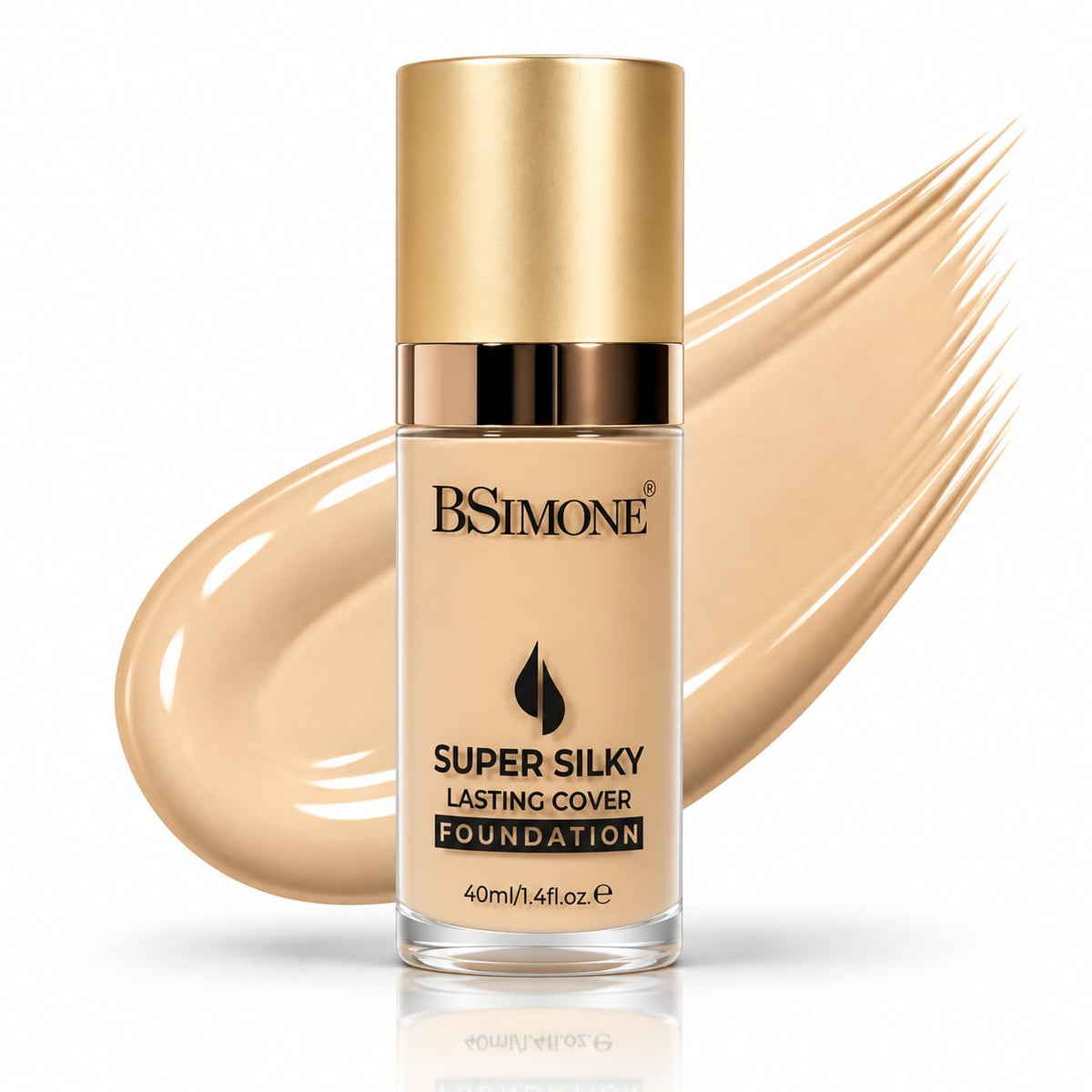 BSIMONE Super Silky Lasting Cover Foundation 40ml