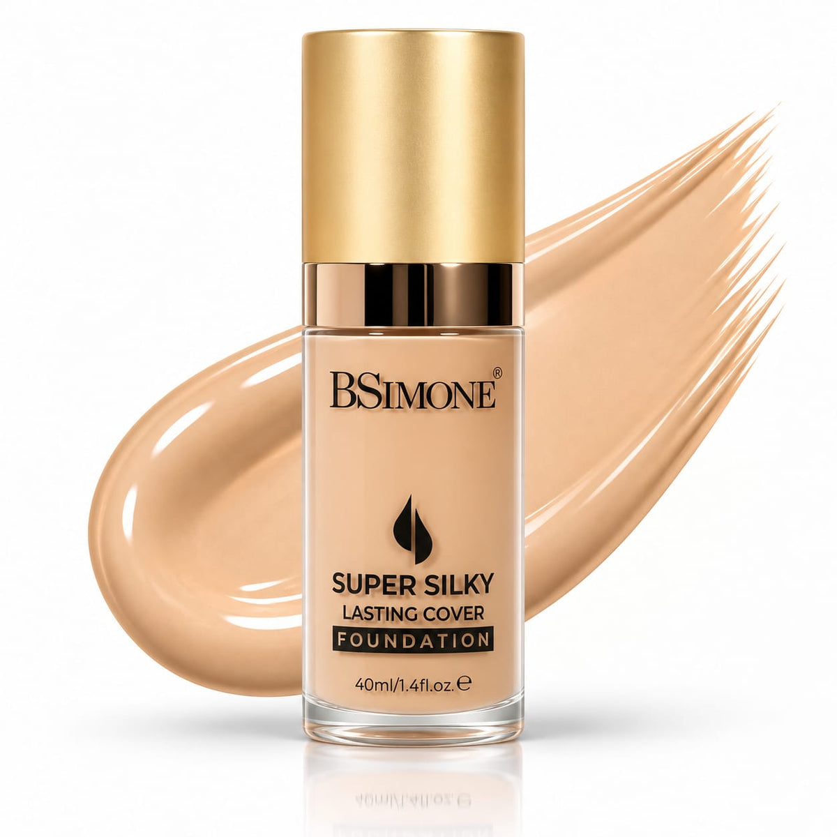 BSIMONE Super Silky Lasting Cover Foundation 40ml