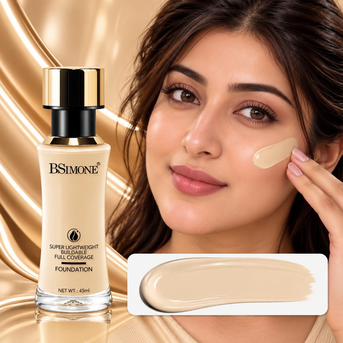 BSIMONE Full Coverage Foundation 45ml