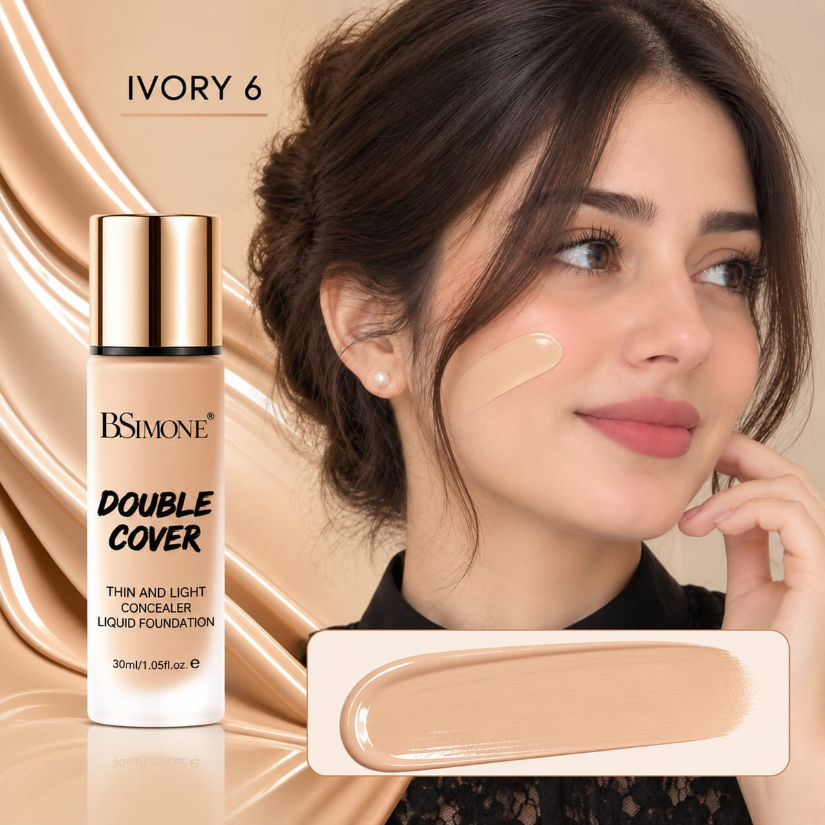 BSIMONE Double Cover Liquid Foundation 30ml