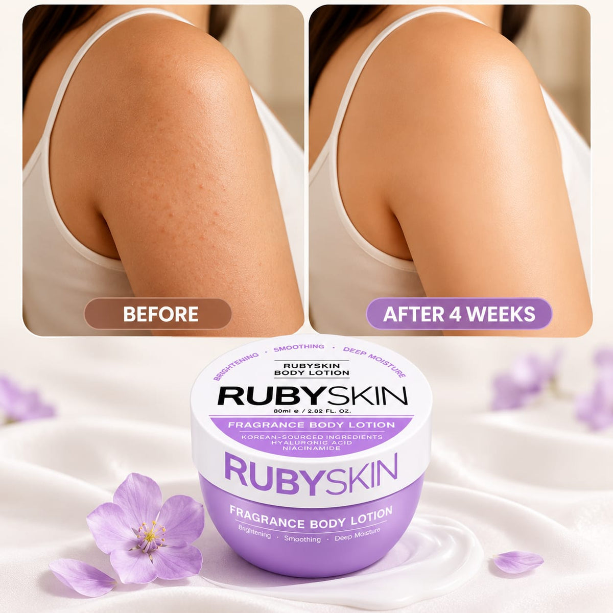 RubySkin Fragrance Body Lotion 80ml