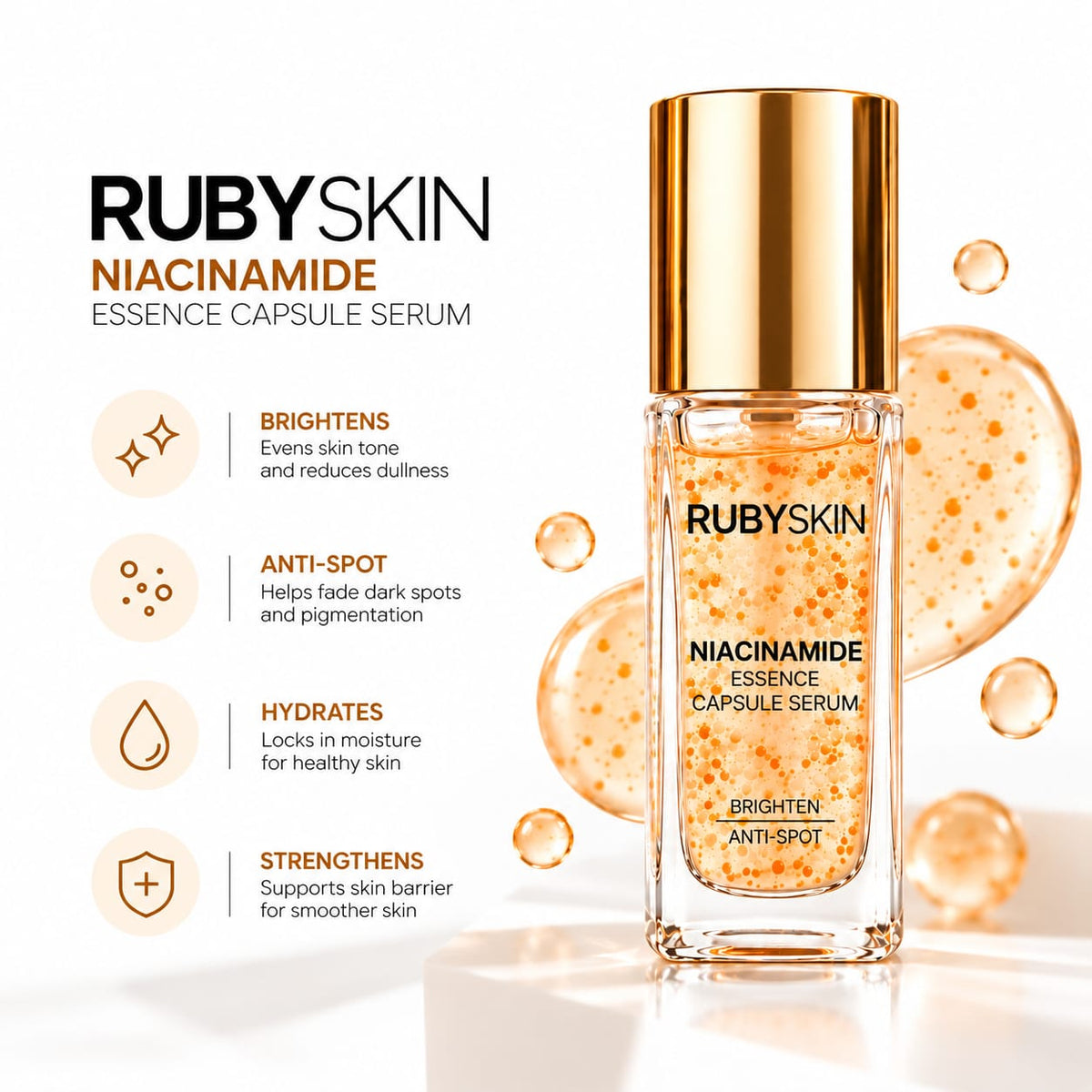 RubySkin Niacinamide Brightening Serum 30ml