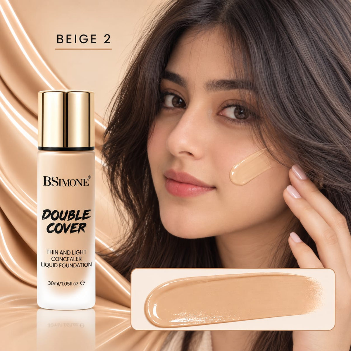 BSIMONE Double Cover Liquid Foundation 30ml