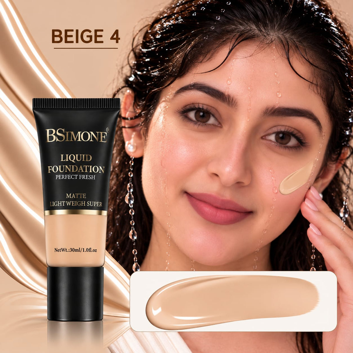 BSIMONE Matte Liquid Foundation 30ml