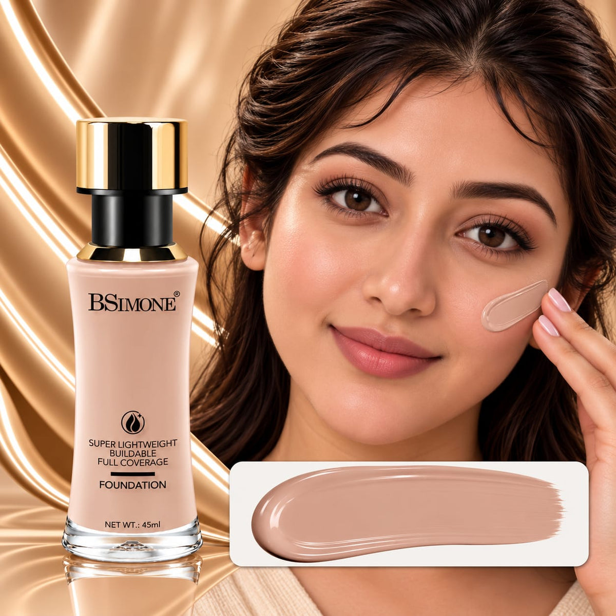 BSIMONE Full Coverage Foundation 45ml