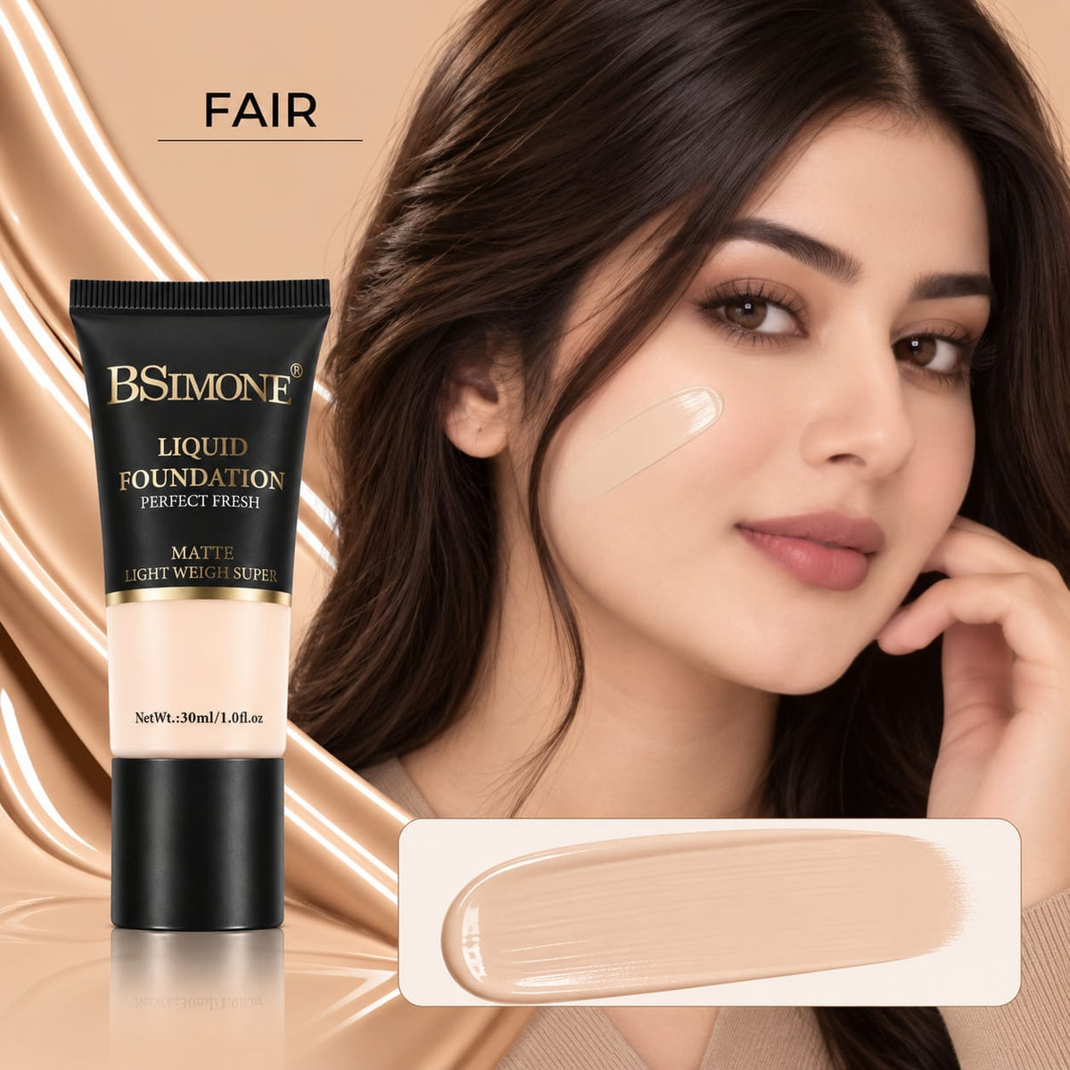BSIMONE Matte Liquid Foundation 30ml