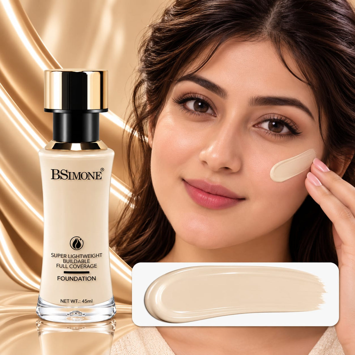 BSIMONE Full Coverage Foundation 45ml