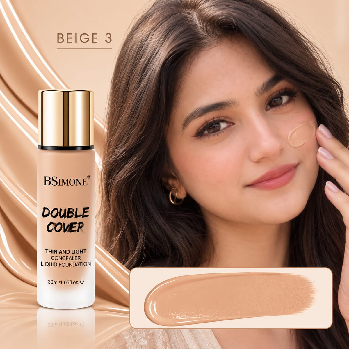 BSIMONE Double Cover Liquid Foundation 30ml