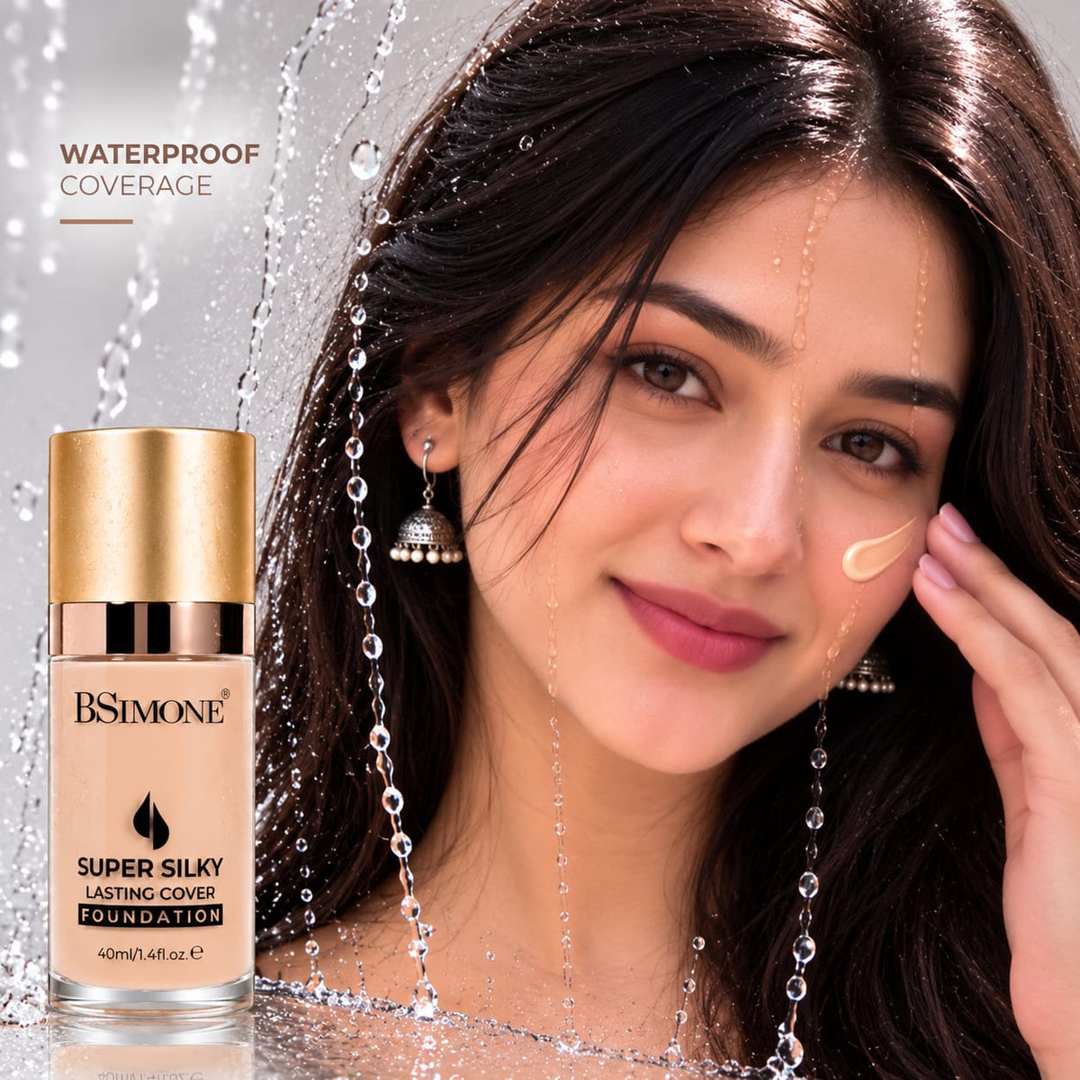 BSIMONE Super Silky Lasting Cover Foundation 40ml