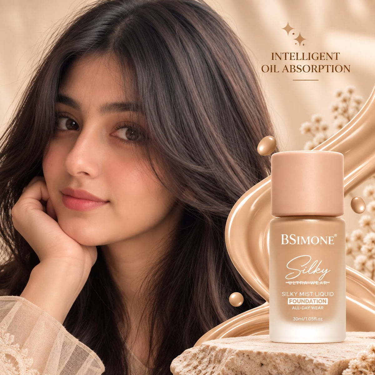 BSIMONE Silky Mist Liquid Foundation