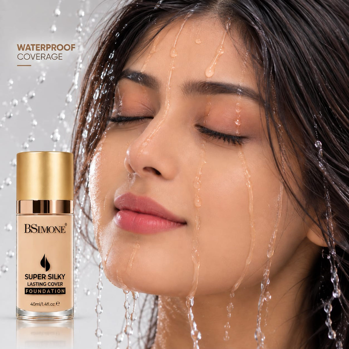 BSIMONE Super Silky Lasting Cover Foundation 40ml