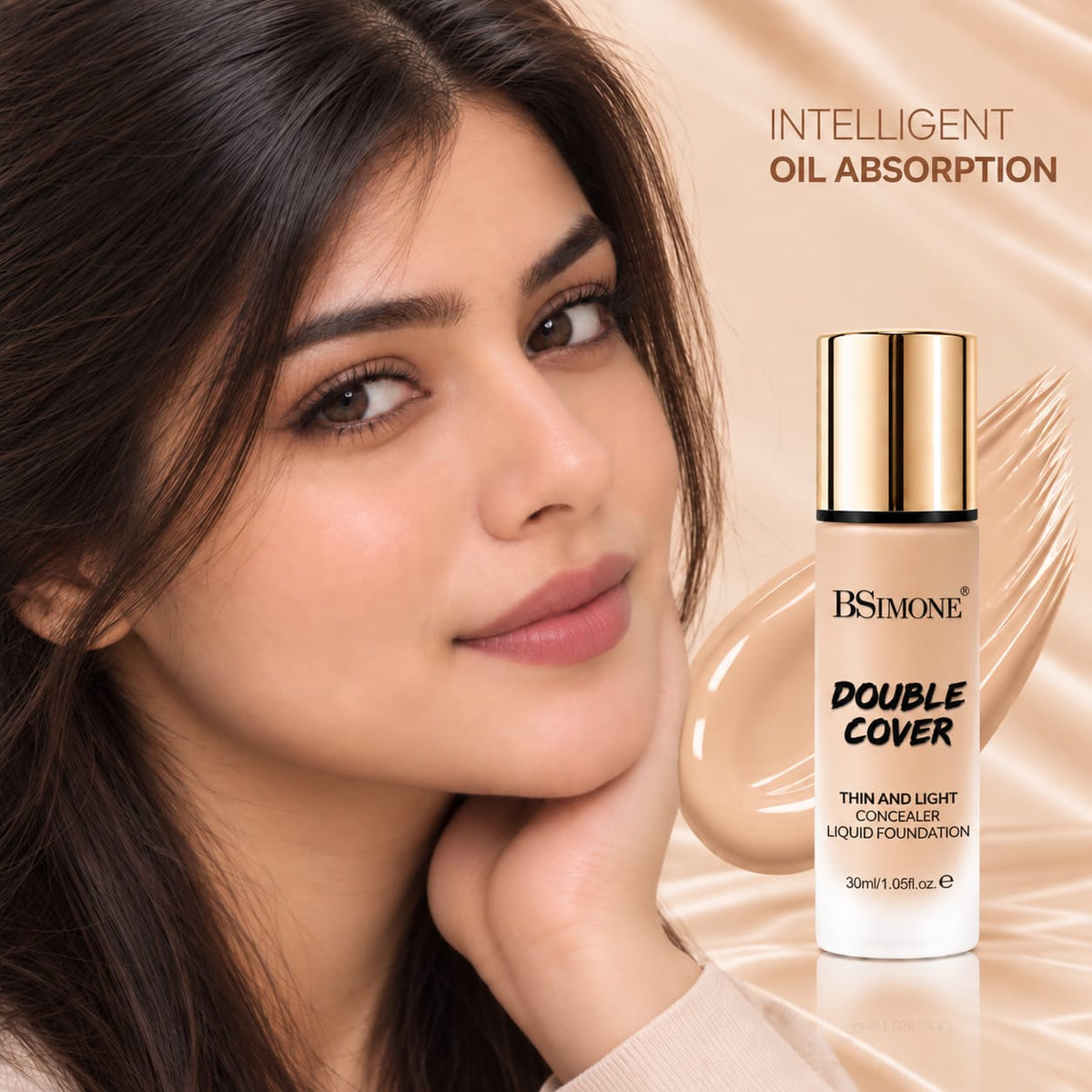 BSIMONE Double Cover Liquid Foundation 30ml
