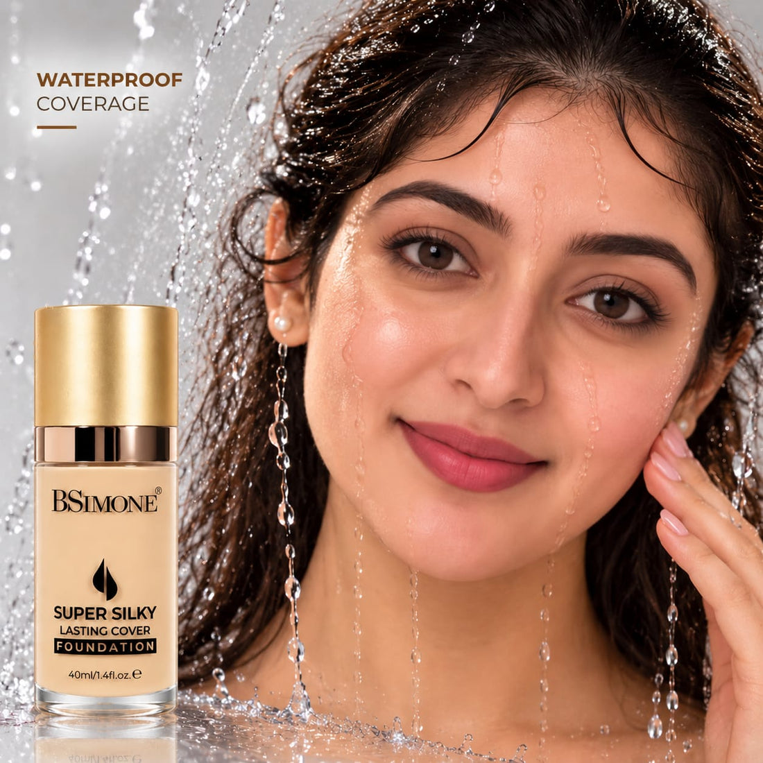 BSIMONE Super Silky Lasting Cover Foundation 40ml