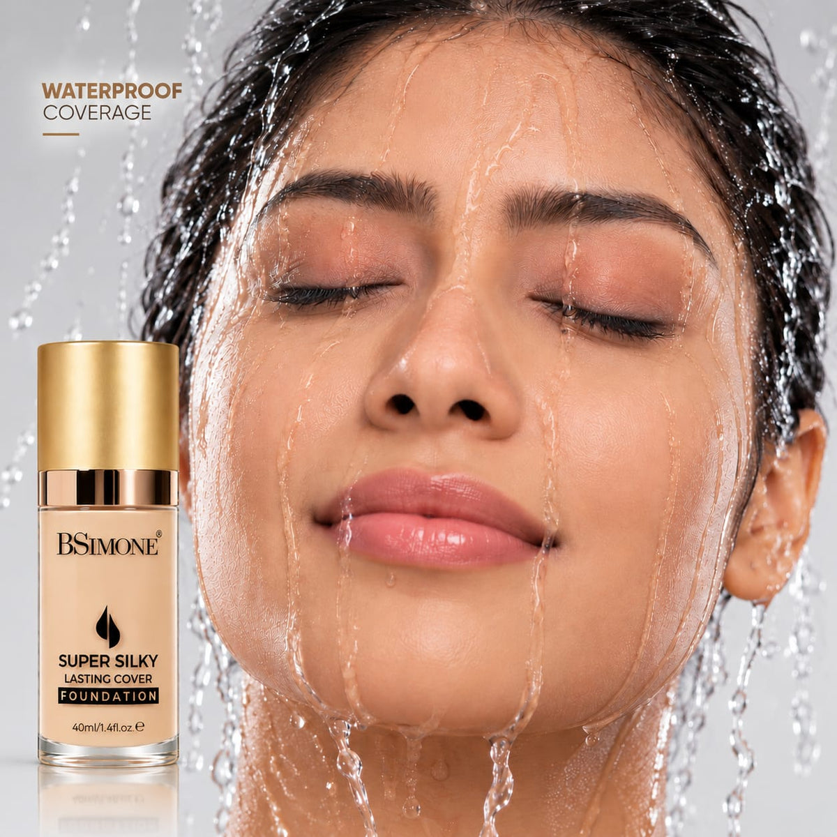 BSIMONE Super Silky Lasting Cover Foundation 40ml