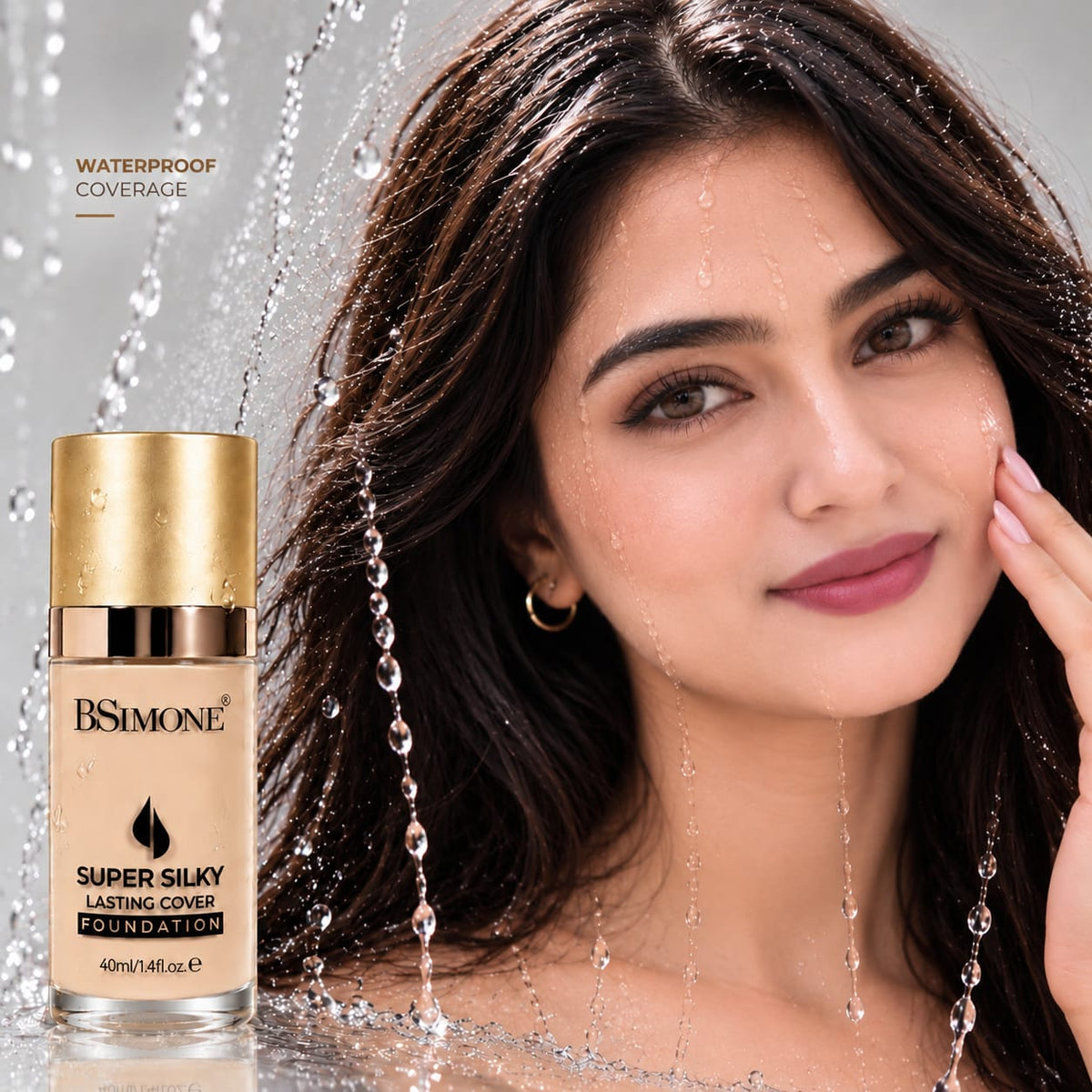 BSIMONE Super Silky Lasting Cover Foundation 40ml
