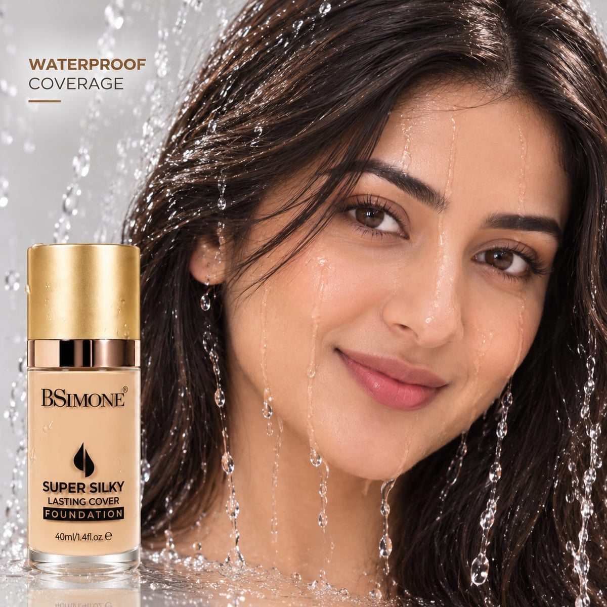 BSIMONE Super Silky Lasting Cover Foundation 40ml