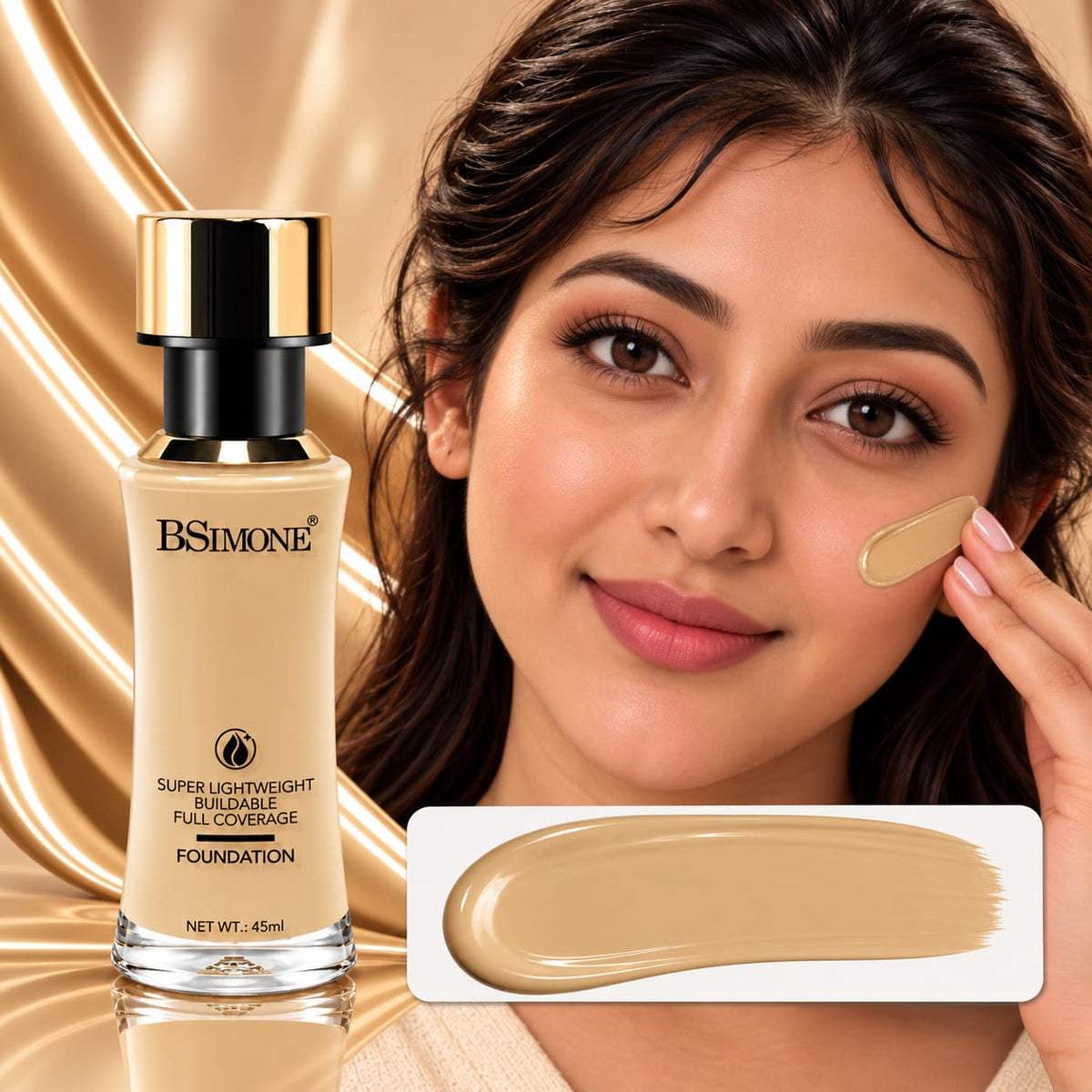 BSIMONE Full Coverage Foundation 45ml