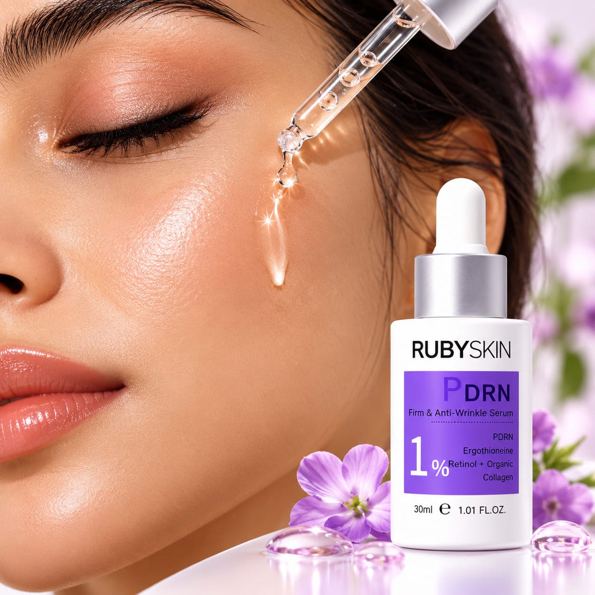 RubySkin PDRN Retinol Anti Wrinkle Serum 30ml