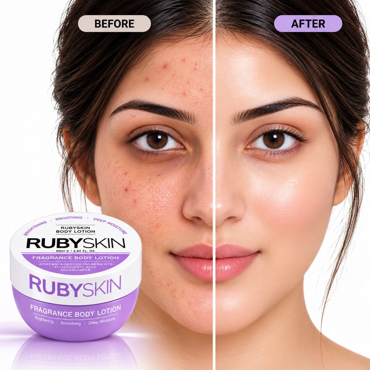 RubySkin Fragrance Body Lotion 80ml
