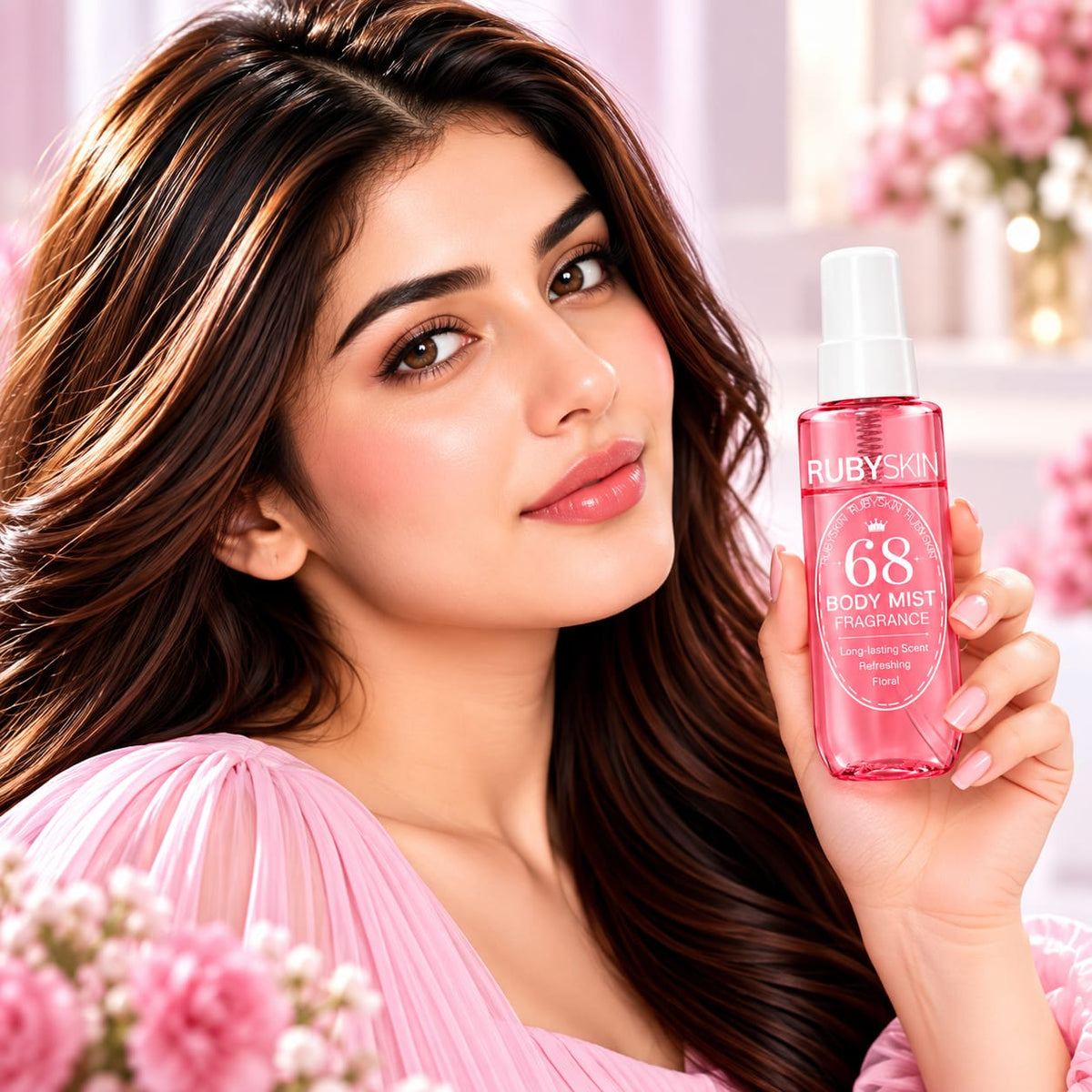 RubySkin 68 Floral Body Mist