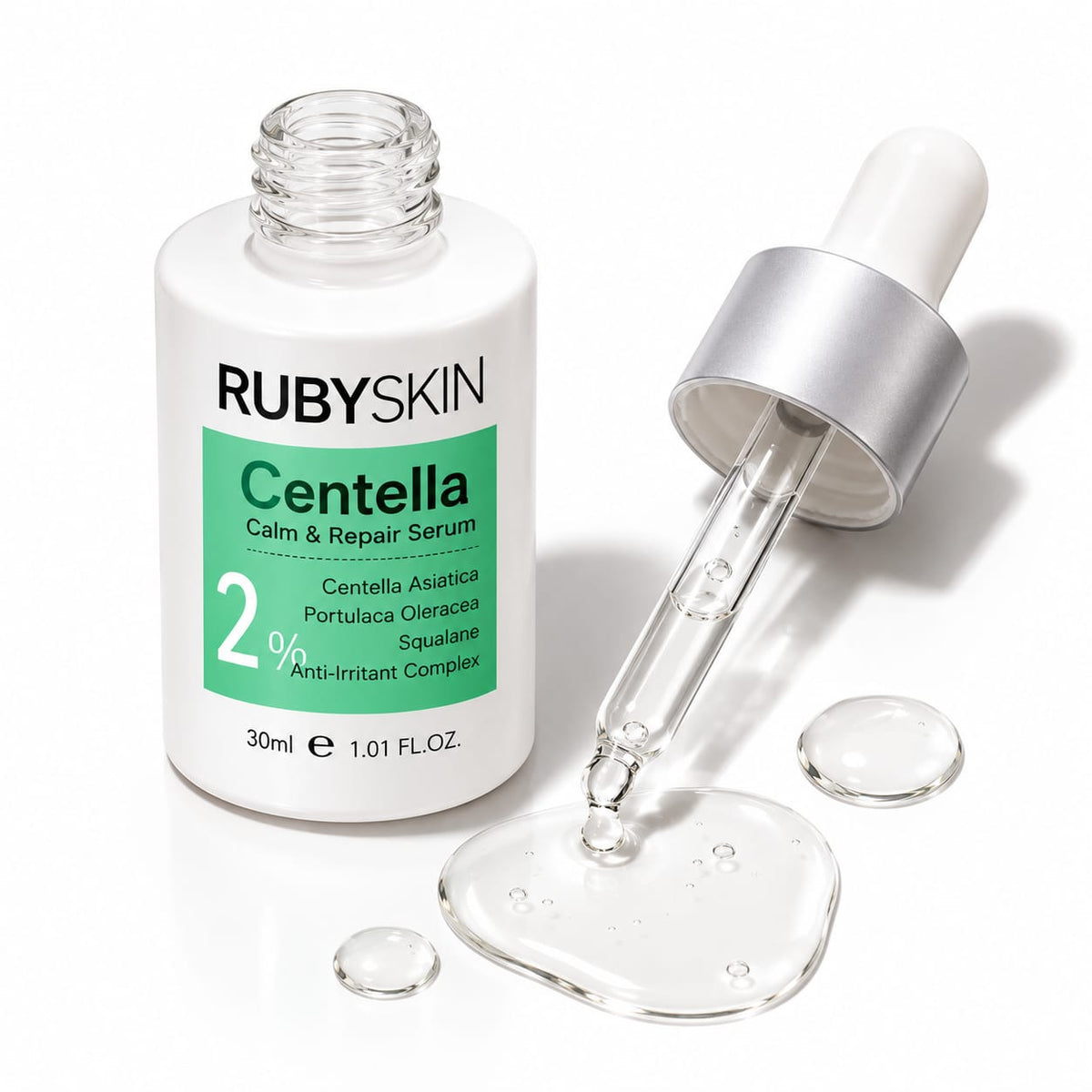 RubySkin Centella Calm and Repair Serum 30ml