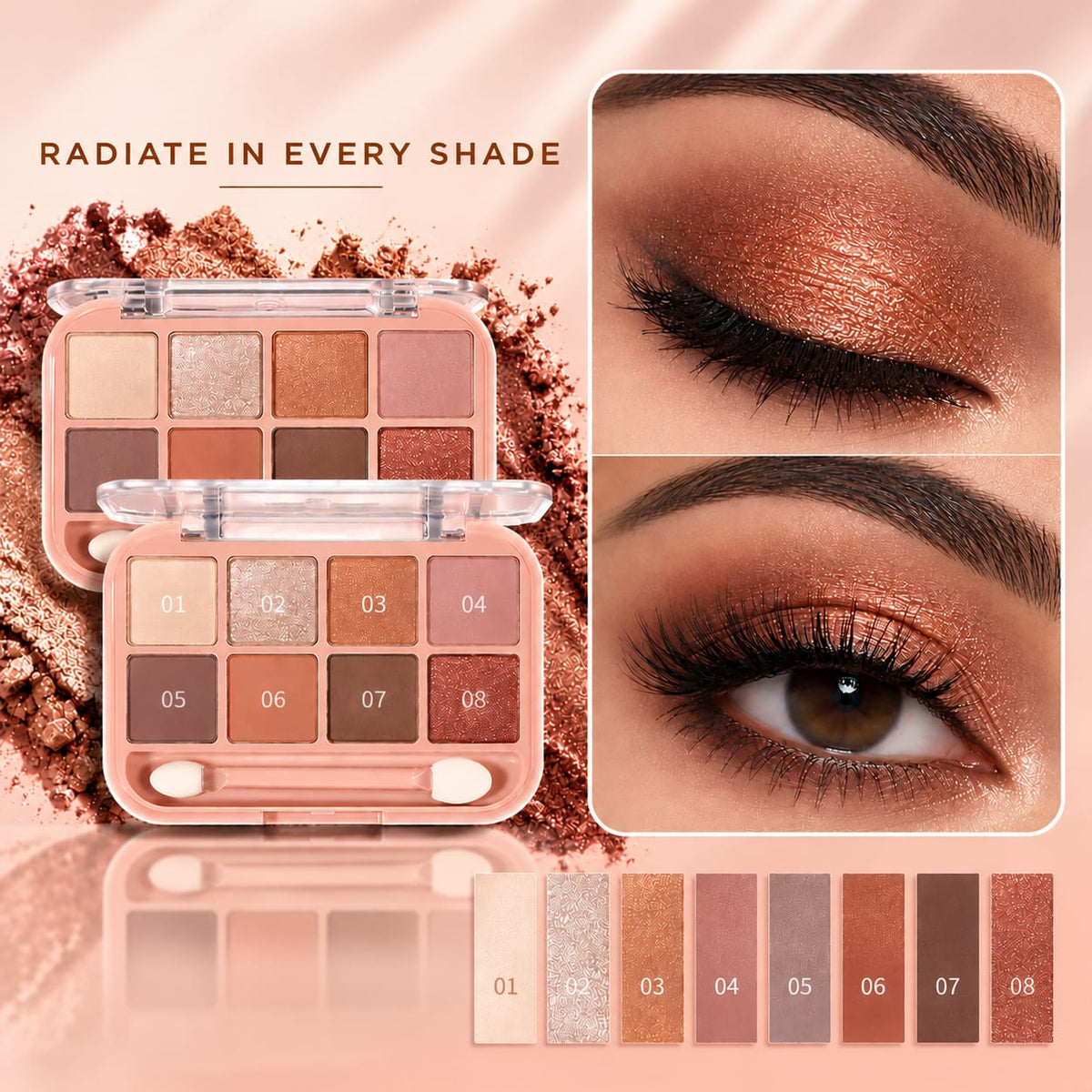 BSIMONE Temptation 8 Color Eyeshadow Palette