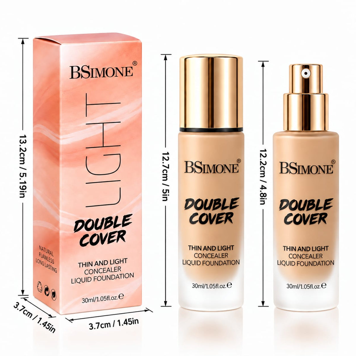 BSIMONE Double Cover Liquid Foundation 30ml