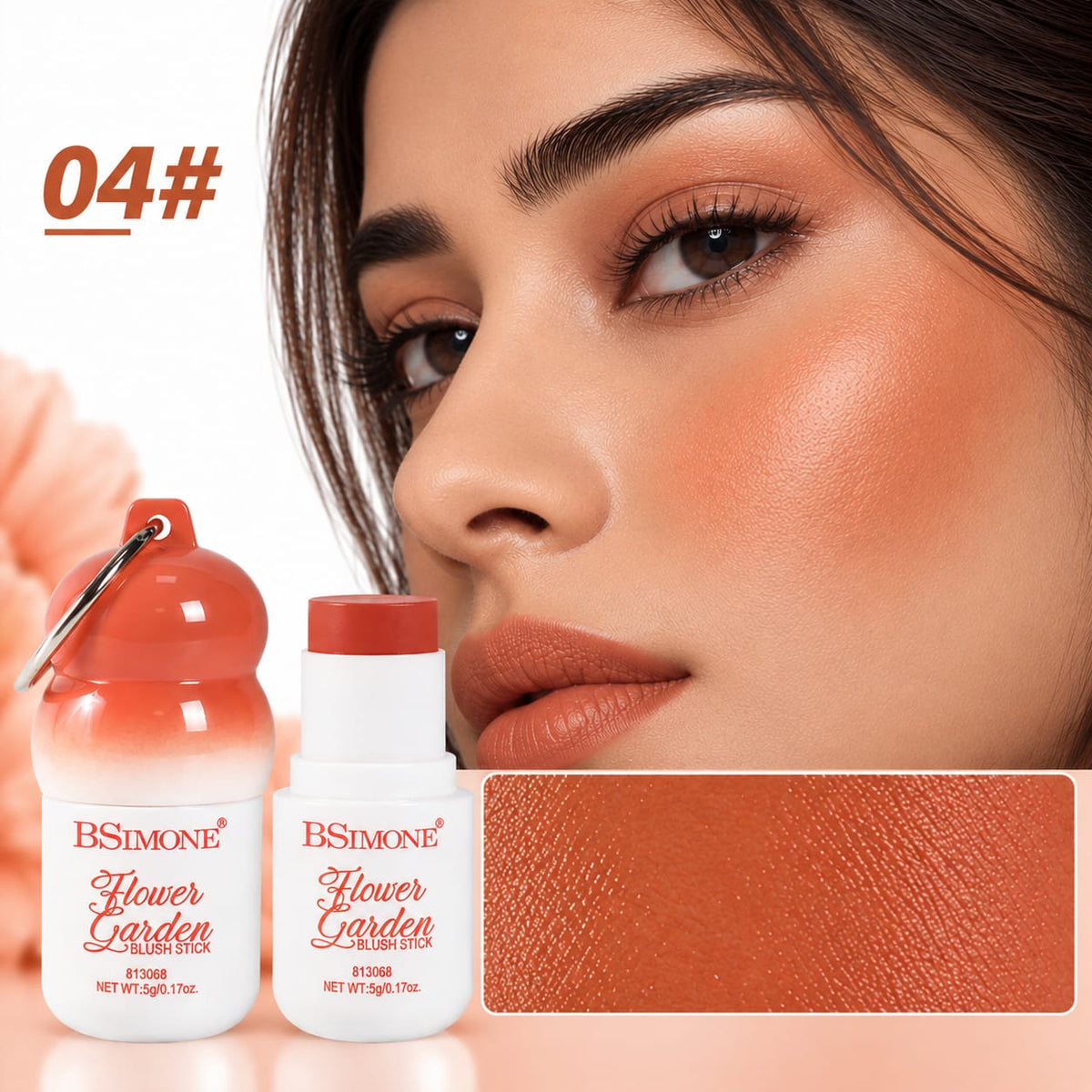 BSIMONE Flower Garden Blush Stick, 5g