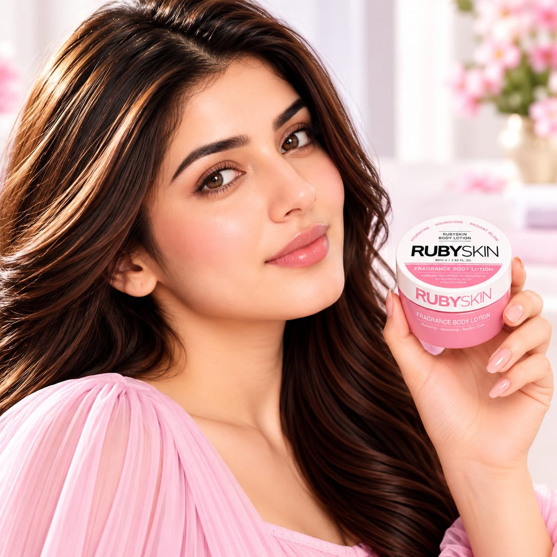 RubySkin Hydrating Fragrance Body Lotion 80ml