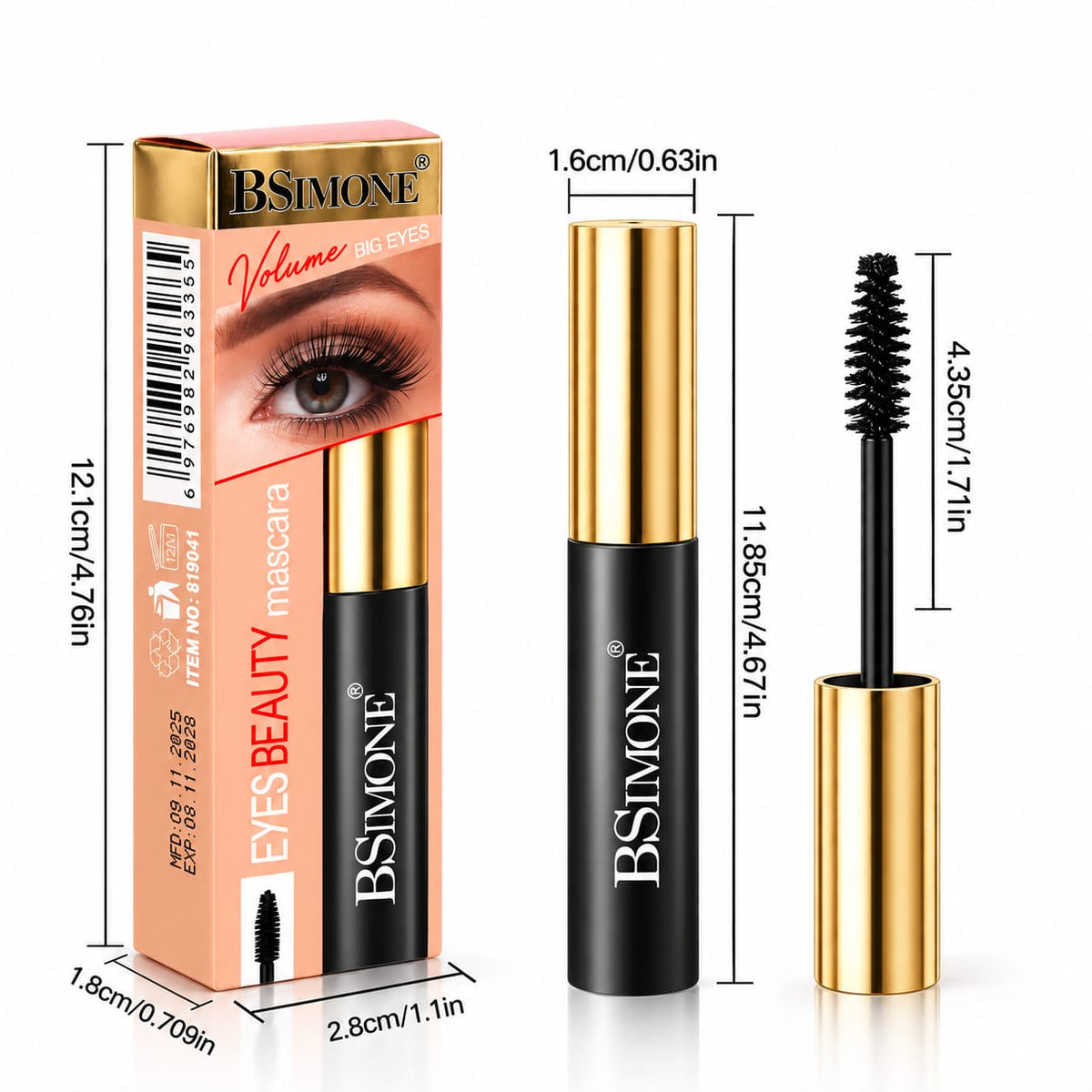 BSIMONE Black Volumizing Mascara