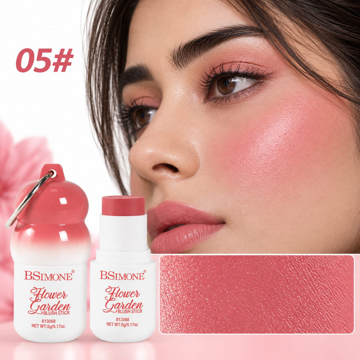 BSIMONE Flower Garden Blush Stick, 5g