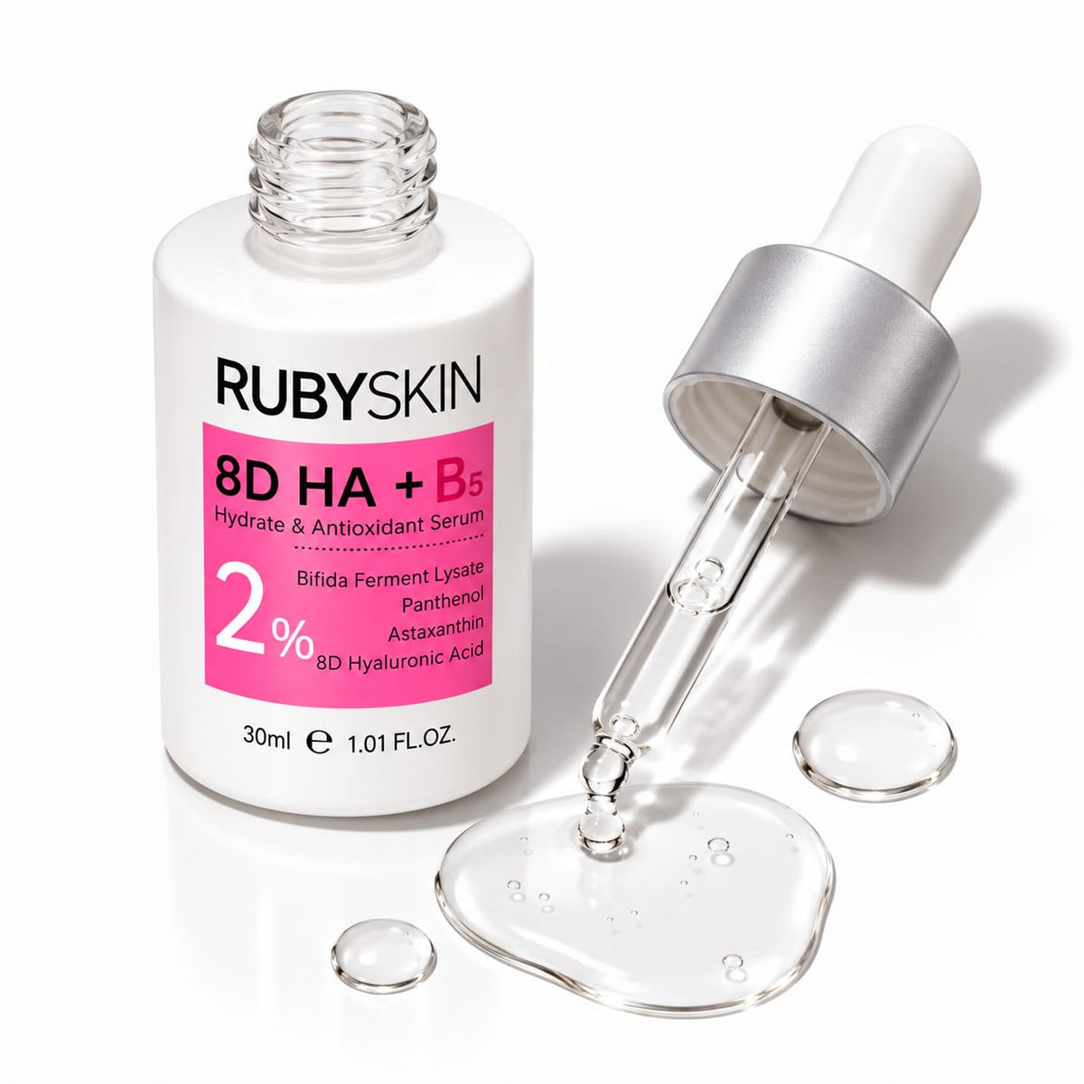 RubySkin 8D Hyaluronic Acid B5 Serum 30ml