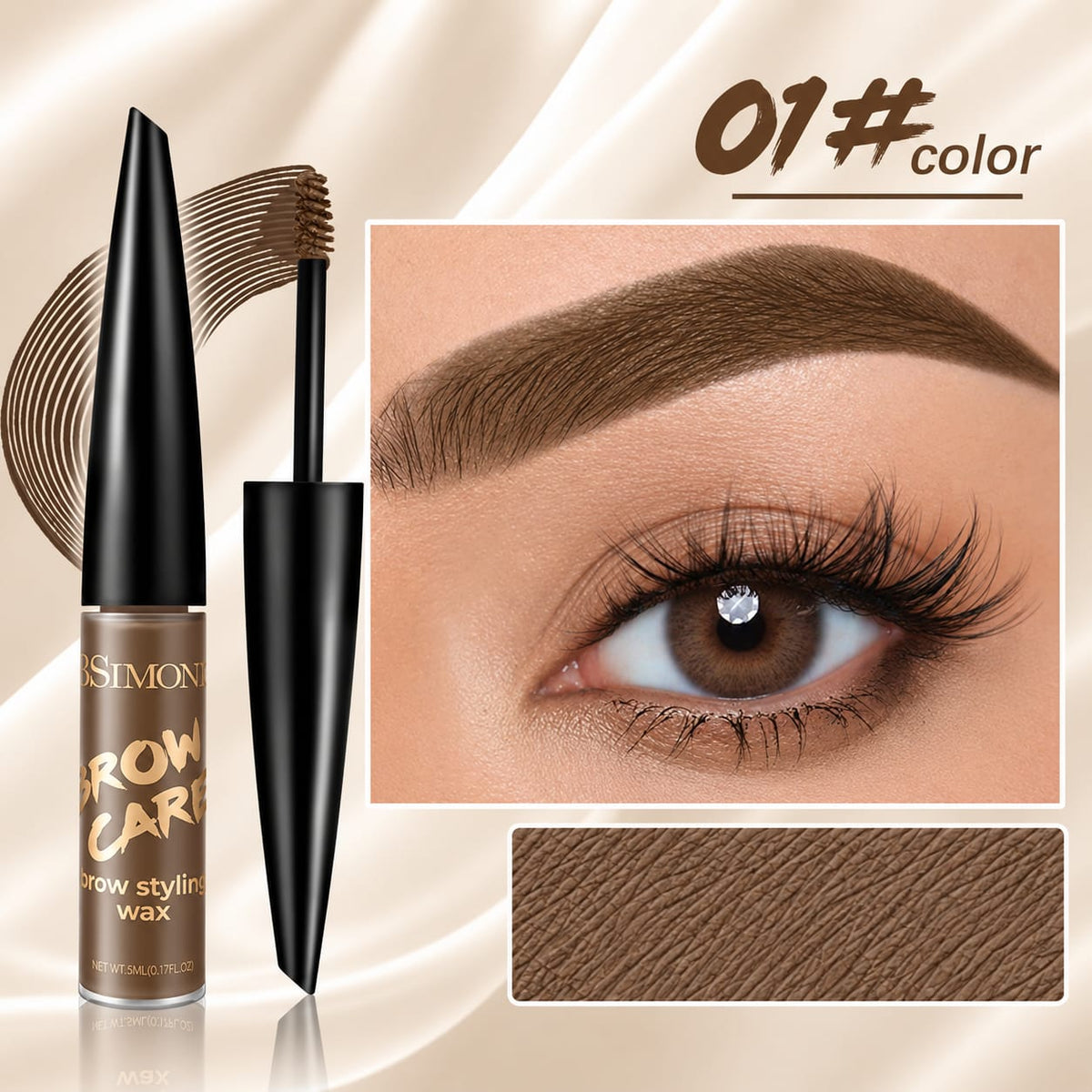 BSIMONE Tinted Brow Styling Wax