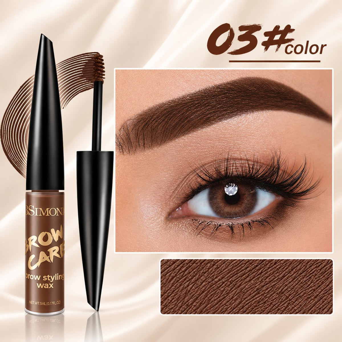 BSIMONE Tinted Brow Styling Wax