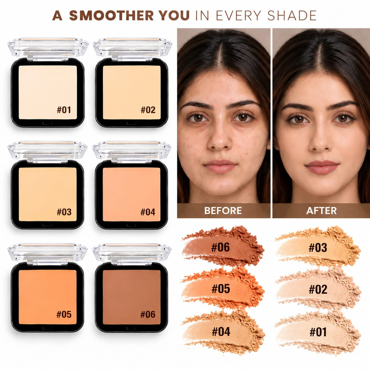 BSIMONE Compact Pressed Powder
